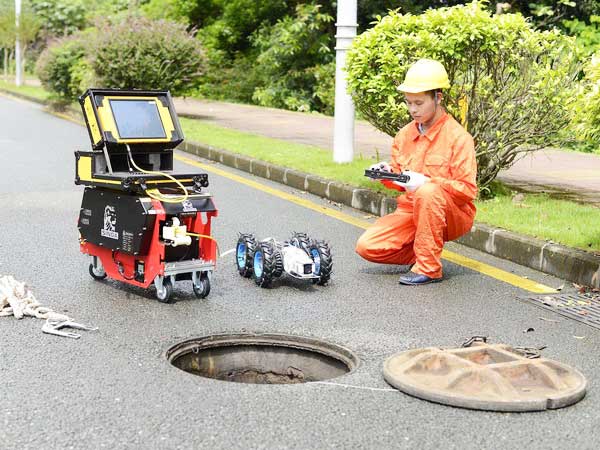 新城管道机器人检测